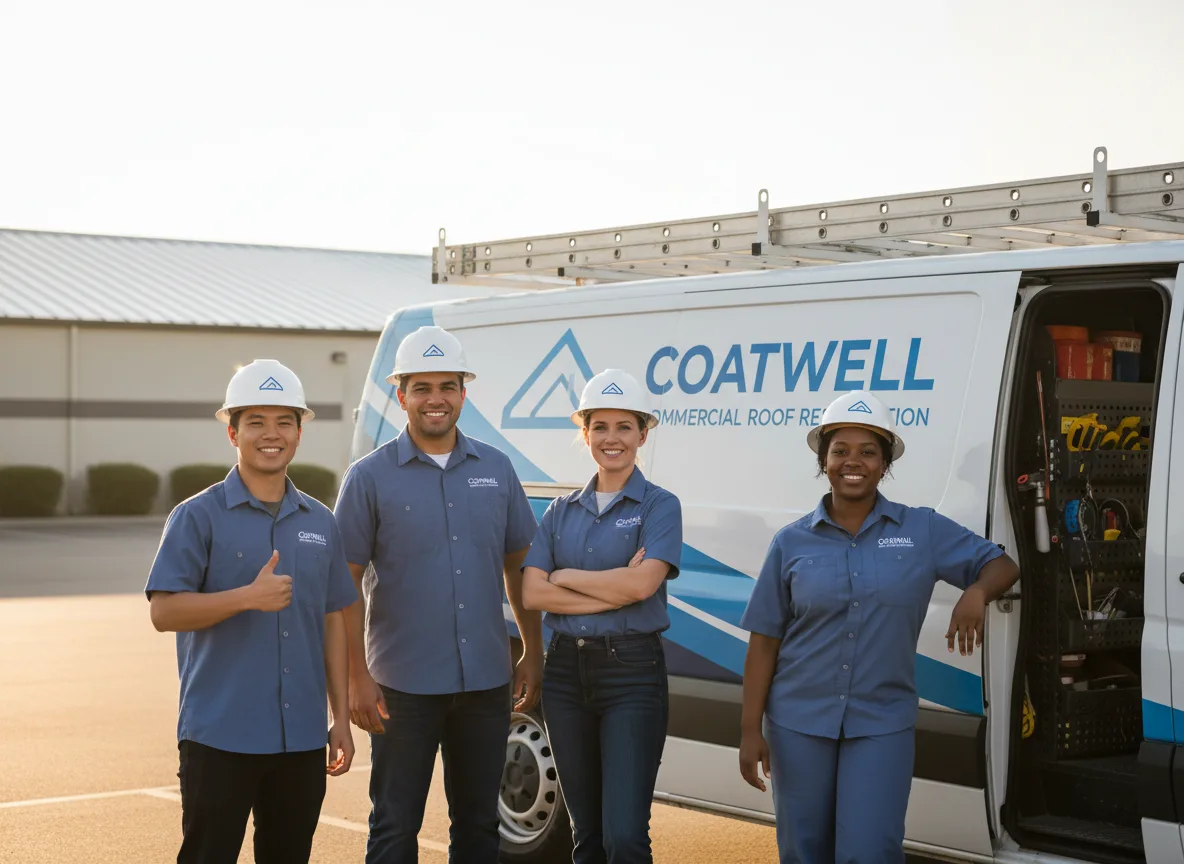 Commercial roof coating company in Deridder, LA